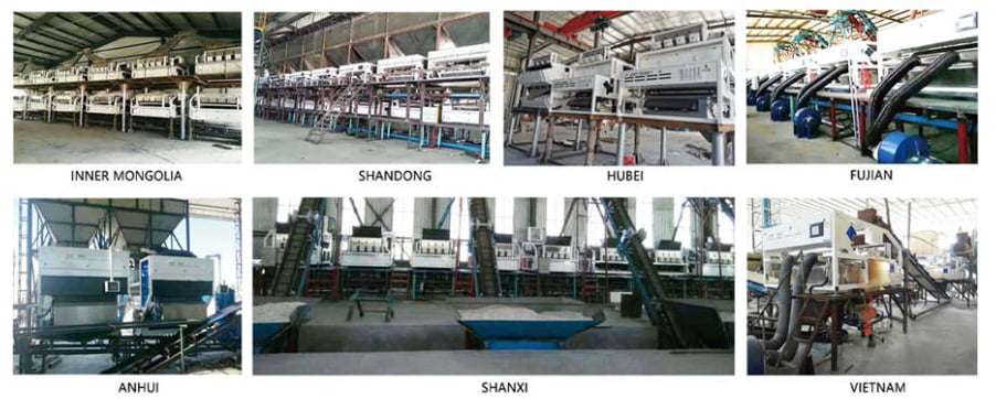 stone color sorting machine 