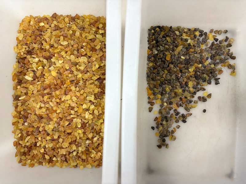 เครื่องคัดแยกสีอำพัน TOPSORT MINI